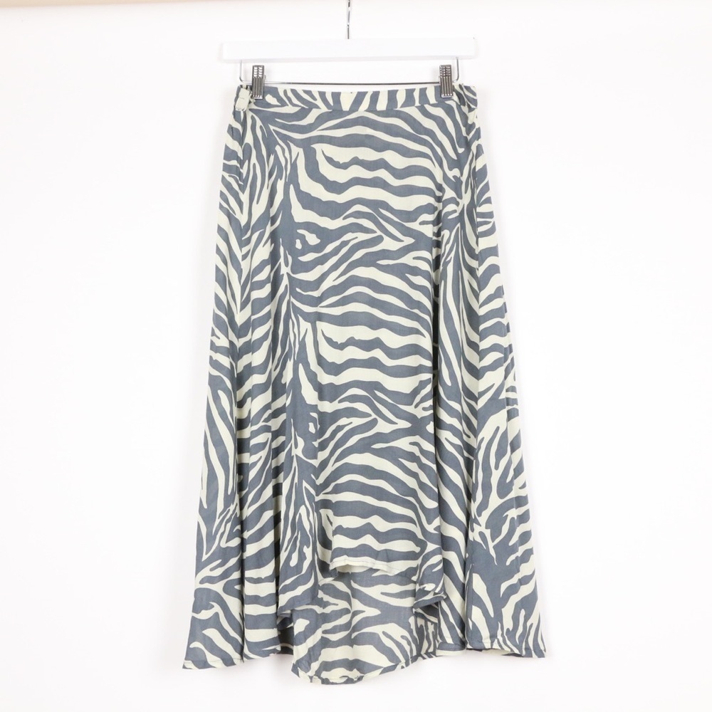 Nomadic Traders Cheetah Stripe Midi Skirt
